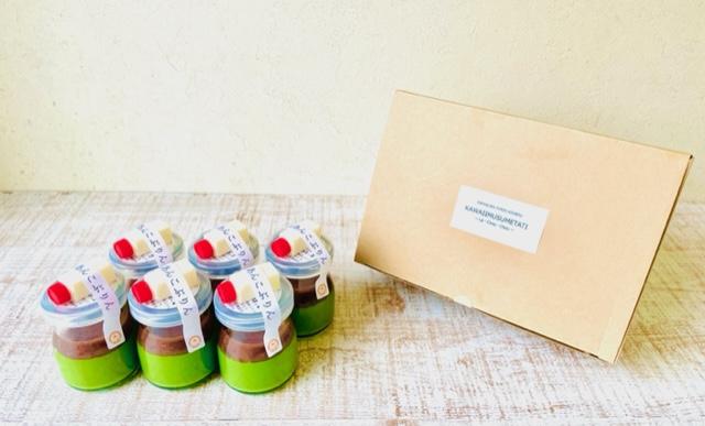 抹茶塩あんこぷりん６個セット