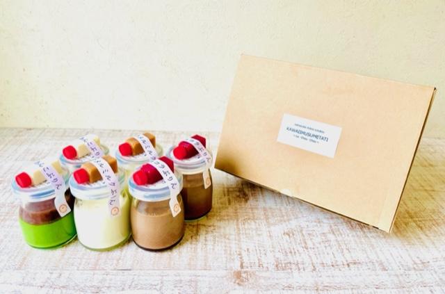 天使のキャラメルミルク・至福のショコラぷりん・抹茶塩あんこぷりんのよりどり６個セット