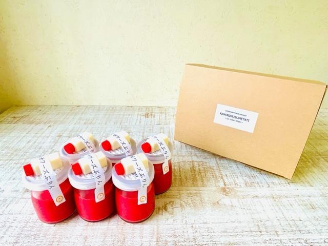 フランボワーズぷりん６個セット（80ｇ×6）