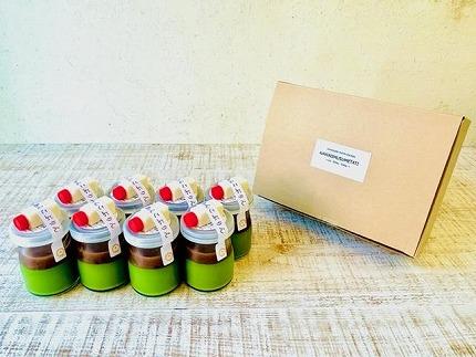 抹茶塩あんこぷりん8個セット