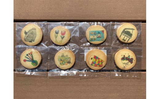 オリジナルクッキー・手織布ポシェット　セット