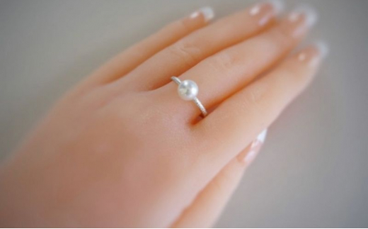 アクセサリー シルバー 淡水パール リング 指輪 リング ジュエリー パール 真珠 アクセサリー ジュエリー リング レディース メンズ ペア シンプル 一点もの かわいい プレゼント りんぐ ring  SILVER ギフト 贈り物 FABBRICA OSAWA 神奈川 湘南 藤沢