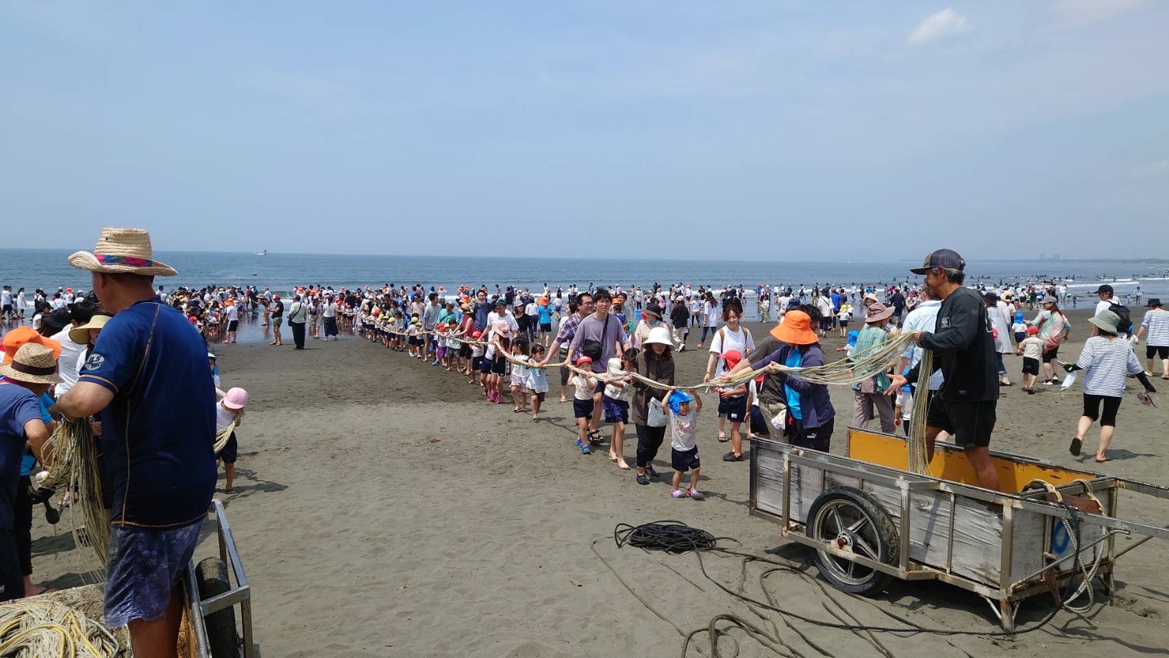 地引き網体験 バーベキュー BBQ 地引網 団体 30人～ プラン 江の島 江ノ島 観光