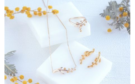 Mimosa K10 シトリン Pinky Ring レディース ジュエリー アクセサリー【1号～9号】 ピンキー りんぐ ring レディース シンプル 一点もの おしゃれ かわいい プレゼント ギフト 株式会社菜畑 神奈川 湘南 藤沢