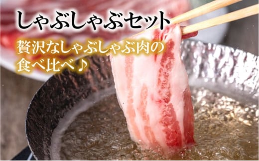 湘南豚　ロース・バラしゃぶしゃぶセット　 【神奈川県産豚】 豚肉 ロース 薄切り バラ しゃぶしゃぶ 国産 肉 ポーク 冷凍　人気 おすすめ 藤沢市