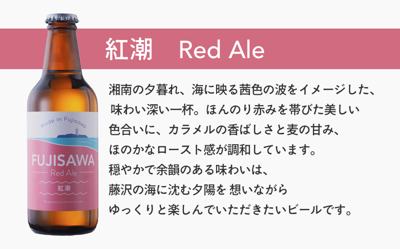 湘南ビール クラフトビール 6本 セット 3種 飲み比べ ペールエール ケルシュ レッドエール ご当地 地元 クラフト 地ビール ご当地ビール ビール びーる ご当地びーる 地びーる 麦酒 発泡酒 瓶 晩酌 craft beer 麦芽 ホップ 酵母 苦み 甘み フレッシュ 香り 爽やか ロースト 小分け 食べ物以外 醸造 醸造所 直送 冷蔵 藤沢ビール 神奈川 湘南 藤沢