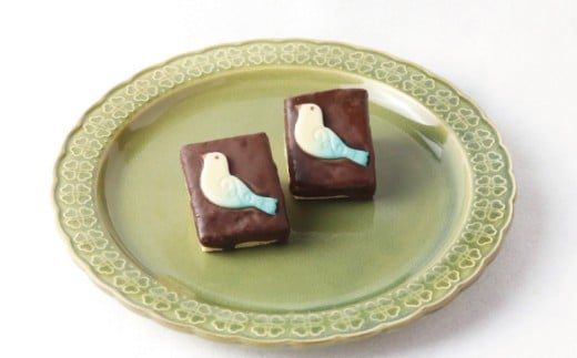 バームクーヘン 青い鳥クーヘン 8個 国産 バター チョコ チョコレート 卵 玉子 tamago タマゴ  菓子 洋菓子 焼き菓子 お菓子 おかし スイーツ おやつ 美味しい 手作り ドルチェ デザート 冷蔵 ブランデー 果実酒 ギフト プレゼント お取り寄せ 個包装 菊野屋製菓舗 神奈川 湘南 藤沢