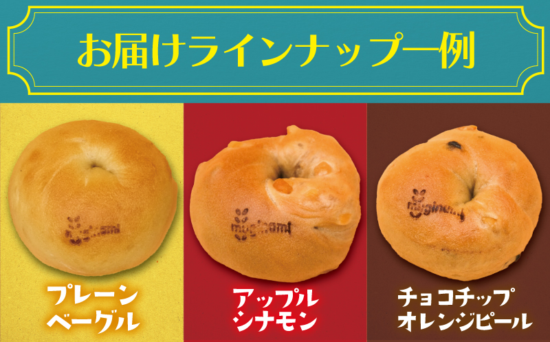 べーぐる 詰め合わせ 12個 セット 国産 小麦 国産 厳選 ベーグル パン ぱん muginami BAKERY 神奈川 湘南 藤沢