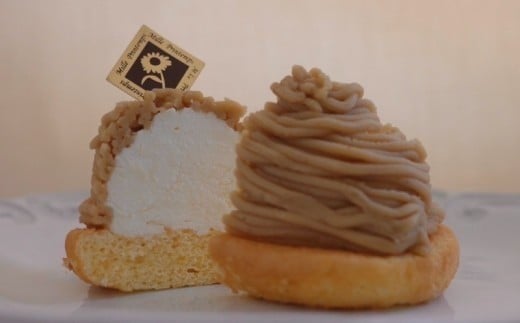 モンブラン 6個 もんぶらん 和栗 使用 冷凍 ケーキ けーき スイーツ すいーつ デザート 国産 小麦 卵 くり クリ マロン 生クリーム 菓子 デザート おやつ 人気 お取り寄せ 誕生日 記念日 贈答 プレゼント ギフト 贈り物 ミル・プランタン 神奈川 湘南 藤沢