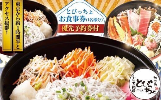 食事券 しらす問屋とびっちょ お食事券 1名様分 江の島