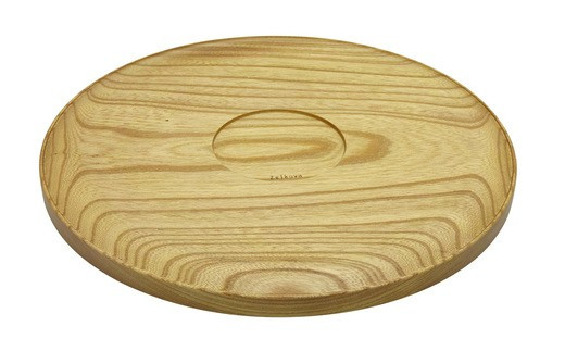 ケヤキ　9寸仁取盆【仁取盆 ケヤキ材 φ26.5cm×2cm 手作り 工芸品 ワンプレート 国産天然木 おしゃれ プレゼント 記念 お祝い 神奈川県 小田原市 】