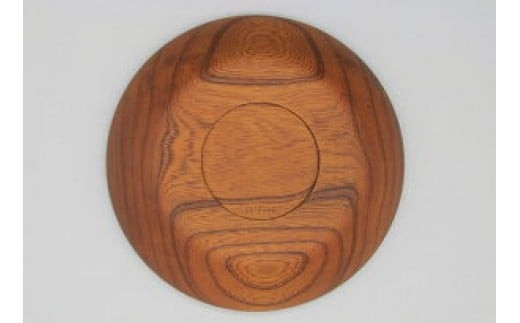 Zelkova バルク 7寸(Φ約21cm)【お皿 食器 雑貨 日用品 φ21 × 3.7 cm 木製食器 職人メイド 工芸品 職人の手作り 神奈川県 小田原市 】
