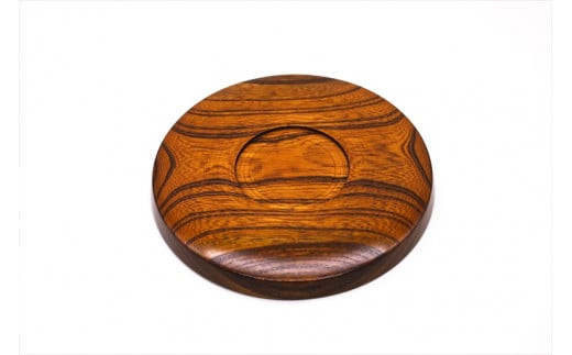 漆 仁取皿 (ニトリ皿) ケヤキΦ18cm　【お皿 グッドデザイン賞受賞 木 雑貨 食器 プレゼント おしゃれ 日本製 神奈川県小田原市】