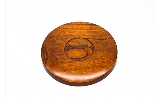 漆 仁取皿 (ニトリ皿) ケヤキΦ21cm　【お皿 グッドデザイン賞受賞 木 雑貨 食器 プレゼント おしゃれ 日本製 神奈川県小田原市】