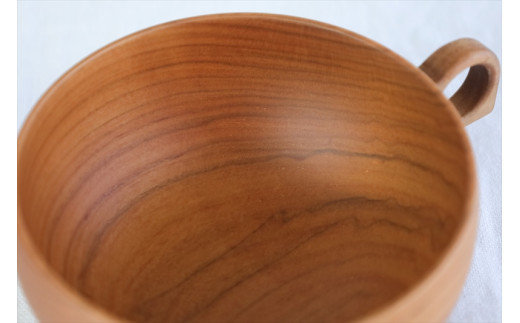 さくらのマグボウル【スープボウル 食器 木 雑貨 汁椀  プレゼント おしゃれ カフェオレボウル 日本製 神奈川県小田原市 】
