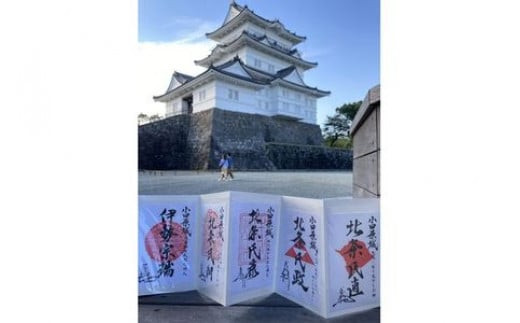 小田原城御城印・御城印帳・石垣山城御城印・北条五代武将印・小田原城天守閣展示案内セット【御城印 武将印 展示案内1冊 常設展示図録 小田原城 武将 城 天守閣 歴史 平成の大改修 美術工芸 石垣山城 神奈川県 小田原市 】