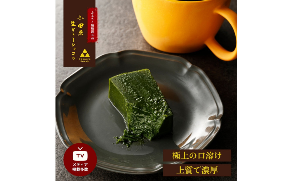 引き算の美学。幸せの生ガトーショコラ MATCHA (抹茶)  300g【チョコレート 特濃厚 濃密な味わい 極上の口溶け 極上のチョコレート 一流の料理人 カカオの風味やコク カカオ 至極の逸品 神奈川県 小田原市 】