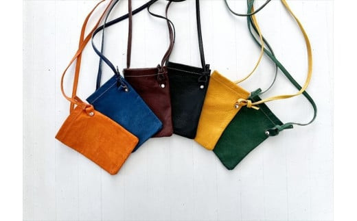 スマホポシェット（小）グリーン【 神奈川県 小田原市 】