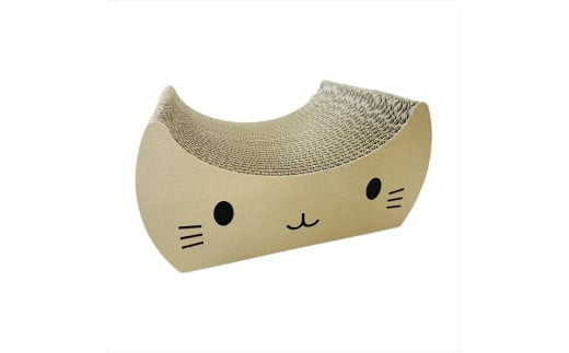 ねこの爪とぎ　みみCT＋かおCT セット　カラー；クラフト【 ペット用品 爪とぎ 神奈川県 小田原市 】