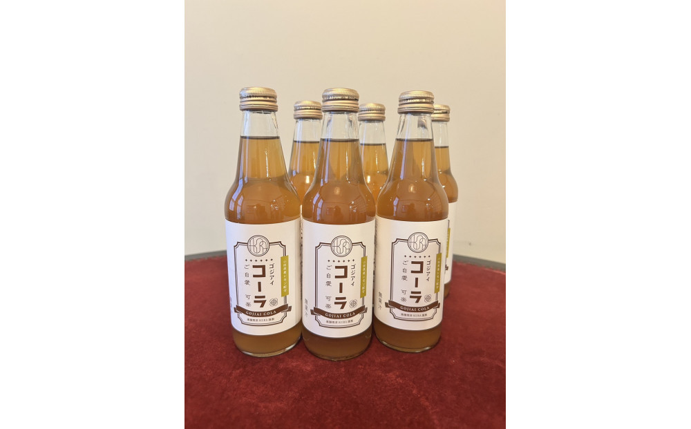 薬膳喫茶KURAオリジナル ゴジアイコーラ6本セット（各340ml）【 飲料 ドリンク 神奈川県 小田原市 】