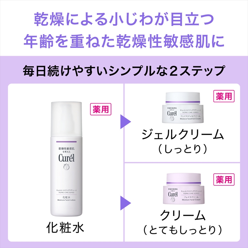 花王 キュレルエイジングケアシリーズジェルクリーム４０ｇ【 化粧品 コスメ 神奈川県 小田原市 】: 小田原市ANAのふるさと納税