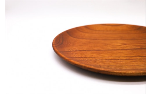 Zelkova皿　24cm 【お皿 木 雑貨 食器 プレゼント おしゃれ プレート 大皿 日本製 神奈川県小田原市】