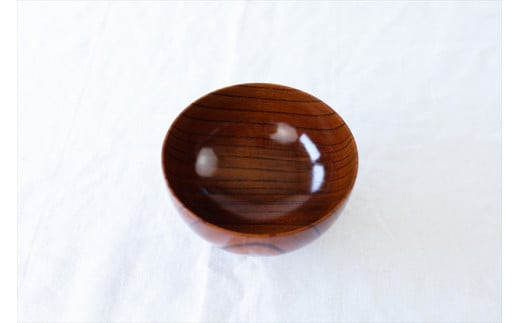 小田原漆椀ケヤキ 中　【お椀 食器 木 雑貨 汁椀 小田原漆器 プレゼント おしゃれ 日本製 神奈川県小田原市 】