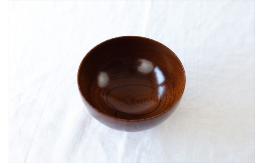小田原漆椀ケヤキ 大　【お椀 食器 木 雑貨 汁椀 豚汁 具沢山 小田原漆器 プレゼント おしゃれ 日本製 神奈川県小田原市 】