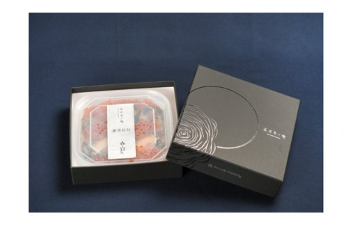 魚商　小田原六左衛門の海恵紅白310g　いくら　あわび　あおりいか　ほたて　あかもく　甘エビ　数の子【家庭用 自宅用 贈答品 贈答用 ギフト ビール お取り寄せ 御中元 お中元 お歳暮 父の日 母の日 贈り物 日本酒 焼酎 神奈川県 小田原市 】