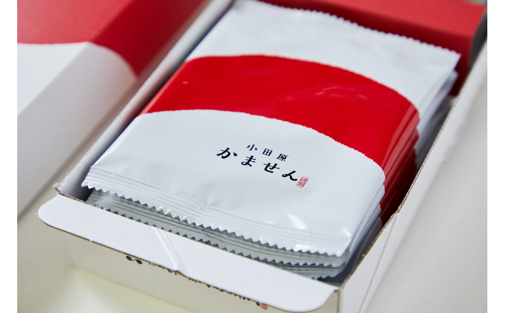 【かまぼこ×せんべい　小田原かません12枚入り×4】小田原のかまぼこの味をおせんべいに。嚙めば嚙むほどクセになる味わい。【 和菓子 神奈川県 小田原市 】