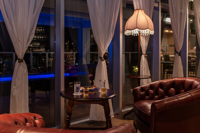 レストラン【スカイダイニング】お食事券　◆ディナー1名様◆【おひとり様 しゃぶしゃぶ コース料理 小田原市街を一望 14階の展望レストラン 特別な空間 プレゼント お祝い ご褒美 夜景 相模湾 神奈川県 小田原市 】