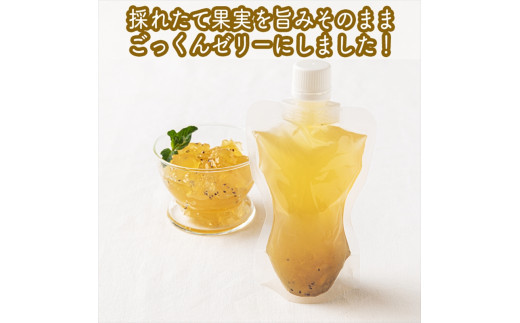 手づくりごっくんゼリー 10本セット 130ml みかん２種（グラニュー糖と粗糖）、 キウイ（グラニュー糖）【 家庭用 自宅用 贈答品 贈答用 ギフト お取り寄せ お中元 お歳暮 贈り物 お祝い 神奈川県 小田原市 】