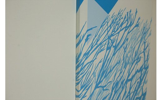 原画【ある青い晴天の日のできごと】オリジナル風景画　キャンバス ペインティング　小田原出身在住イラストレーターの作品　心象風景　子供の頃見た風景　海　空　山