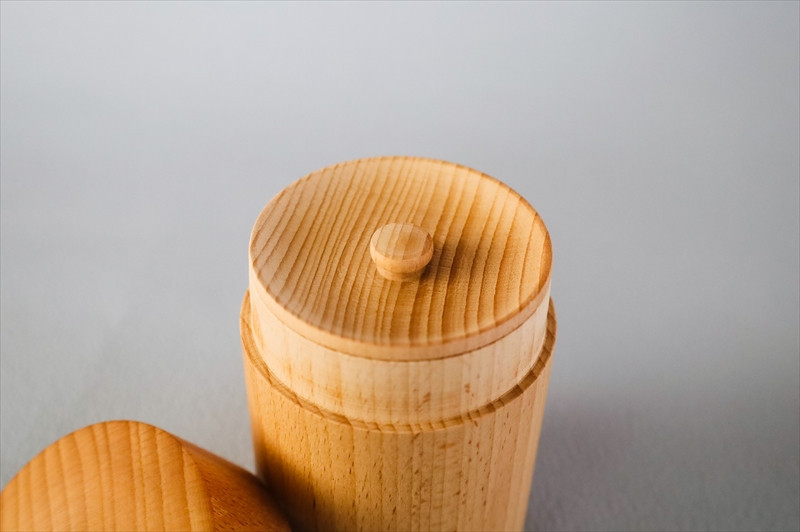 ブナ 茶筒 【 お茶用品 神奈川県小田原市】