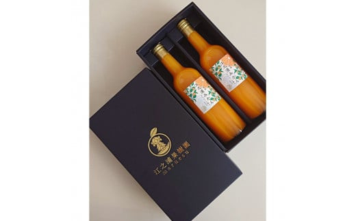 ギフトセット５００ml２本入り 小田原産江之浦みかん１００％ストレートジュース５００ml２本