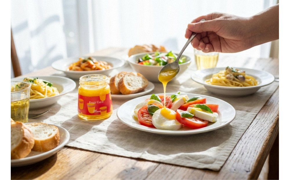 フルーツカード 3個セット（旬の柑橘・おまかせ）英国伝統の柑橘スプレッド｜パン・ヨーグルト・お菓子作りに【神奈川県小田原市】