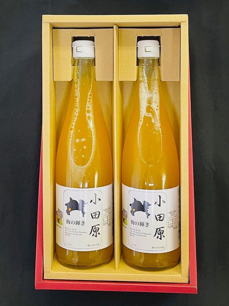 小田原 梅の輝き720ML瓶（梅ドリンク）2本セット【 飲み物 ドリンク 神奈川県 小田原市 】
