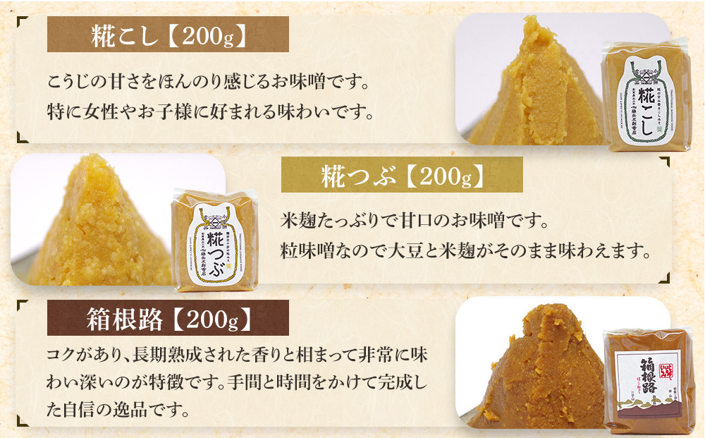 小田原コラボ　プリザーブドフラワーと味噌のセット【みそ 味噌 ミソ 白みそ 糀こし 糀つぶ 赤みそ 合わせ 箱根路 贈答品 贈り物 詰合せセット 神奈川県 小田原市 】