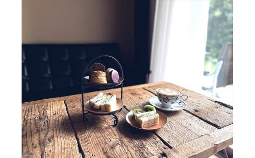 めいめい皿とスタンドセット　桜/楓【木 雑貨 食器 ティータイム プレゼント アクセサリースタンド 日本製 神奈川県小田原市】