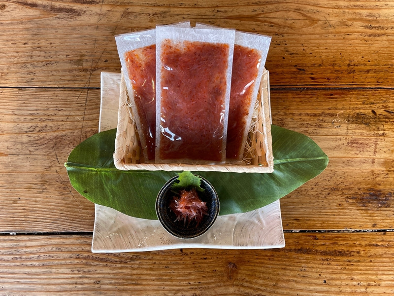 梅水晶 食べきり小パック 2枚【梅干し 魚介 海鮮 サメ軟骨 とびっこ お取り寄せ 御中元 お中元 お歳暮 父の日 母の日 贈り物 日本酒 焼酎】【ふるさと納税】【神奈川県小田原市】