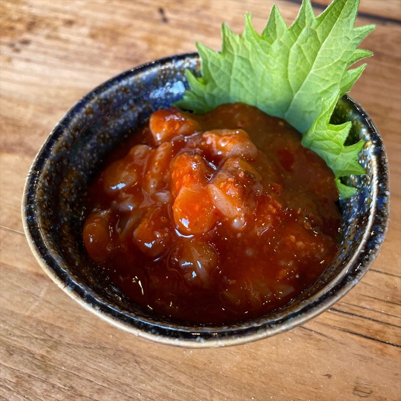 たこ七味 5パック【たこ 珍味 おつまみ キムチ 惣菜 海鮮 いかの塩辛 珍味 お取り寄せ 御中元 お中元 お歳暮 父の日 母の日 贈り物 日本酒 焼酎】【神奈川県小田原市早川】