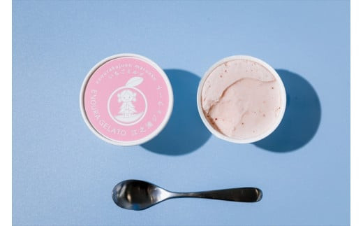 【定期便 3回】 小田原産江之浦ジェラート６種（みかん、湘南ゴールド、ブルーベリーミルク、いちごミルク、キウイヨーグルト、甘夏ヨーグルト）120mlカップ各２個合計１２個