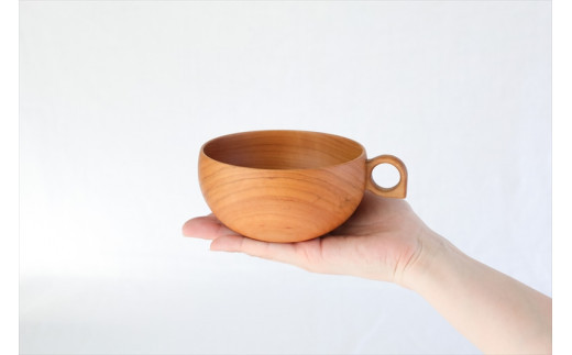 さくらのマグボウル【スープボウル 食器 木 雑貨 汁椀  プレゼント おしゃれ カフェオレボウル 日本製 神奈川県小田原市 】