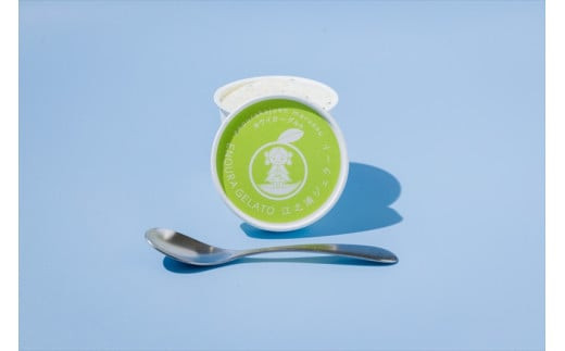 【定期便（2カ月ごと全3回）】小田原産江之浦ジェラート６種（みかん、湘南ゴールド、ブルーベリーミルク、いちごミルク、キウイヨーグルト、甘夏ヨーグルト）120mlカップ各１個合計６個