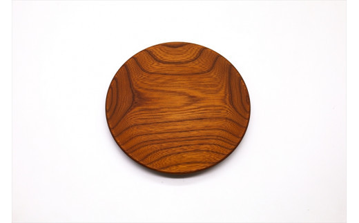 Zelkova皿　18cm 【お皿 木 雑貨 食器 プレゼント おしゃれ プレート 日本製 神奈川県小田原市】