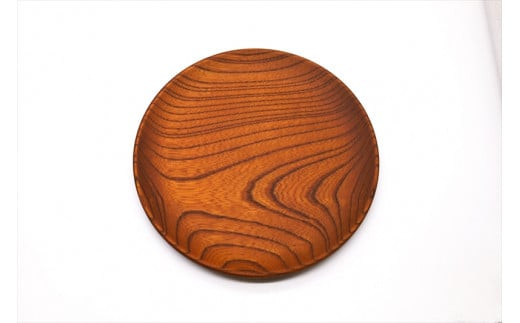 Zelkova皿　21cm 【お皿 木 雑貨 食器 プレゼント おしゃれ プレート 日本製 神奈川県小田原市】