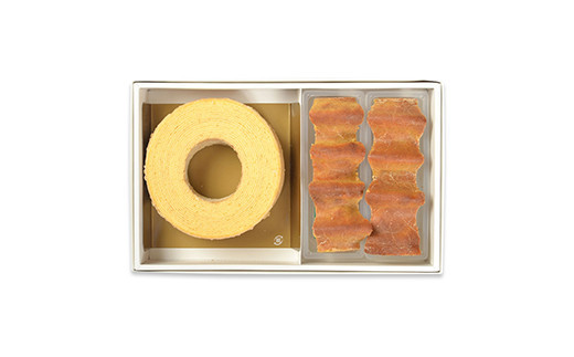 菜の花 湘南ゴールドソフトバウム（ホール）1個・沖縄黒糖ハードバウム（カット）セット【ハードバウム ソフトバウム 小田原バウムクーヘン 箱根・森のバウム おいしいバウムクーヘン 沖縄波照間黒糖 神奈川県 小田原市 】