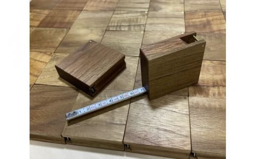 木製メジャー「ニブ＝メジャー」【おしゃれ おすすめ オリジナル 日曜大工 2m 木製メジャー メイドインジャパン 伝統産業 木工 50mm*50mm*15mm　木製 神奈川県 小田原市 】