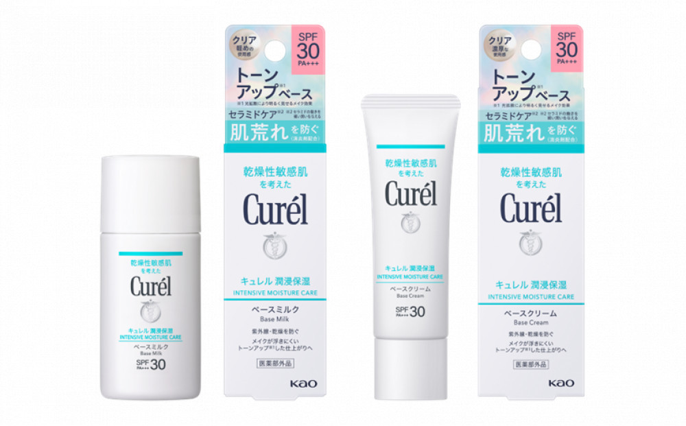キュレル　潤浸保湿　ＵＶミルク・クリームセット