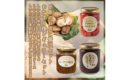 ご飯のお供に贅沢セットA。おかず４種レギュラーセット【家庭用 自宅用 贈答品 贈答用 ギフト お取り寄せ お中元 お歳暮 贈り物 お祝い 神奈川県 小田原市 】